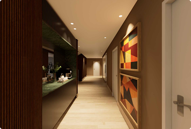 Corredor do Escritório