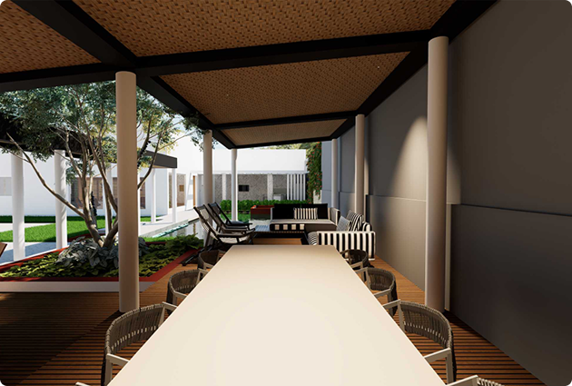 Varanda Confortável